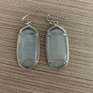 NWOT Silver Elle Kendra Scott Earrings